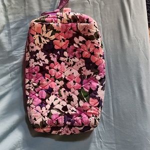 Vera Bradley Flower Garden Medium Makeup Bag